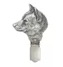 Shiba Inu - broche avec pince, support pour numéro de départ, épingle argentée pour exposition de chiens de la marque Art-Dog