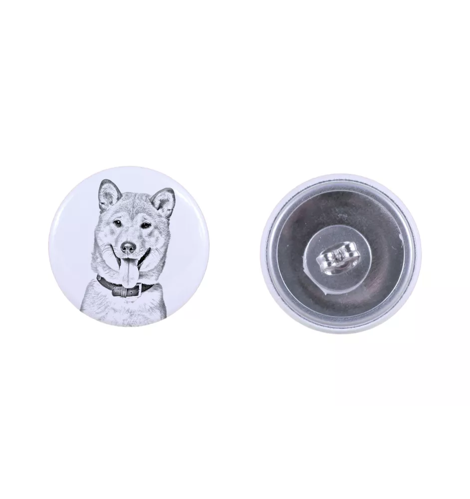 Shiba Inu - boucles d'oreilles uniques avec un chien, votre animal de compagnie sur un porte-clés, marque propre Art-Dog