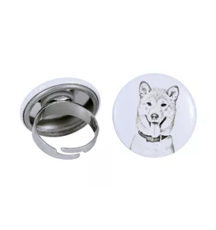 Shiba Inu - bijoux pour femmes avec l'image d'un chien, produit fait à la main, possibilité d'ajouter sa propre photo, marque Art-Dog