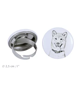 Shiba Inu - bijoux pour femmes avec l'image d'un chien, produit fait à la main, possibilité d'ajouter sa propre photo, marque Art-Dog
