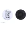 Shiba Inu, Japanese Small Size Dog, Japanese Brushwood Dog - magnet with a dog's pupil, exceptionally light, strong magnet, handmade product by the Art-Dog brand