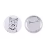 Shiba Inu - badge avec votre chien, ajoutez votre propre photo, marque Art-Dog