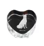 Shiba Inu, Japanese Small Size Dog, Japanese Brushwood Dog - a photo of a dog in crystal, crystal heart, unique photo frame from the Art-Dog brand