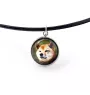 Shiba Inu, Japanese Small Size Dog, Japanese Brushwood Dog - a set of jewelry in a box, necklace, earrings, bracelet, products from the Art-Dog brand