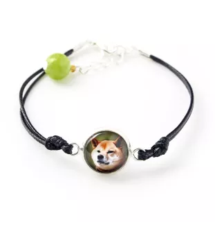 Shiba Inu, Japanese Small Size Dog, Japanese Brushwood Dog - a set of jewelry with your photo, a woman's ornament, handmade item, a product made with passion for creating the Art-Dog brand.