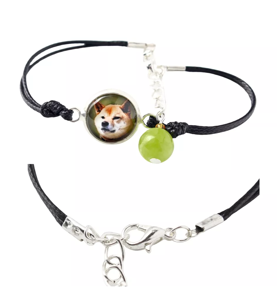 Shiba Inu - Armband in einer Schachtel mit Ihrem Foto, femininer Schmuck, ein ausgezeichnetes Geschenk der Marke Art-Dog.
