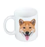 Shiba Inu kubek geometryczny Art-Dog
