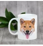 Shiba Inu kubek geometryczny Art-Dog