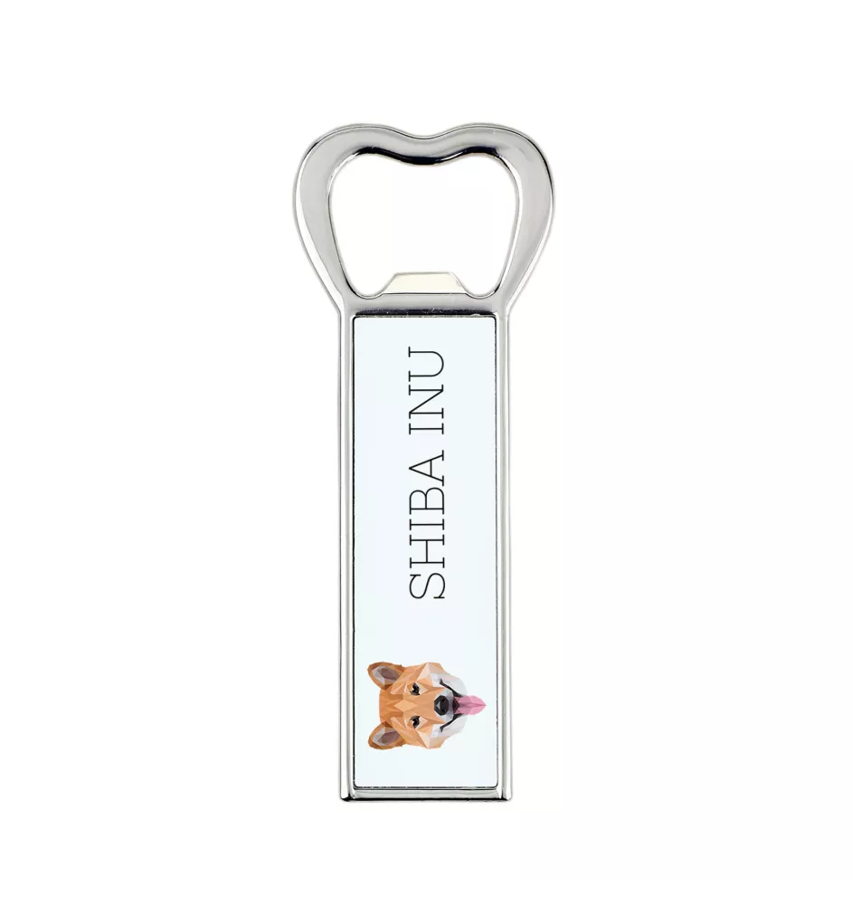 Shiba Inu otwieracz geometryczny Art-Dog