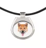 Shiba Inu naszyjnik geometryczny Art-Dog