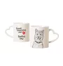 Shiba Inu, Japanese Small Size Dog, Japanese Brushwood Dog - cup with a dog, adorable cup with a heart-shaped handle, universal gift from the Art-Dog brand
