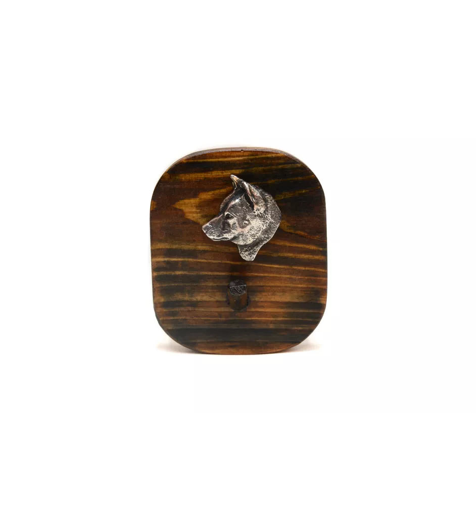 Shiba Inu, Japanese Small Size Dog, Japanese Brushwood Dog - leash hanger, medal hanger with dog, key hook from Art-Dog brand