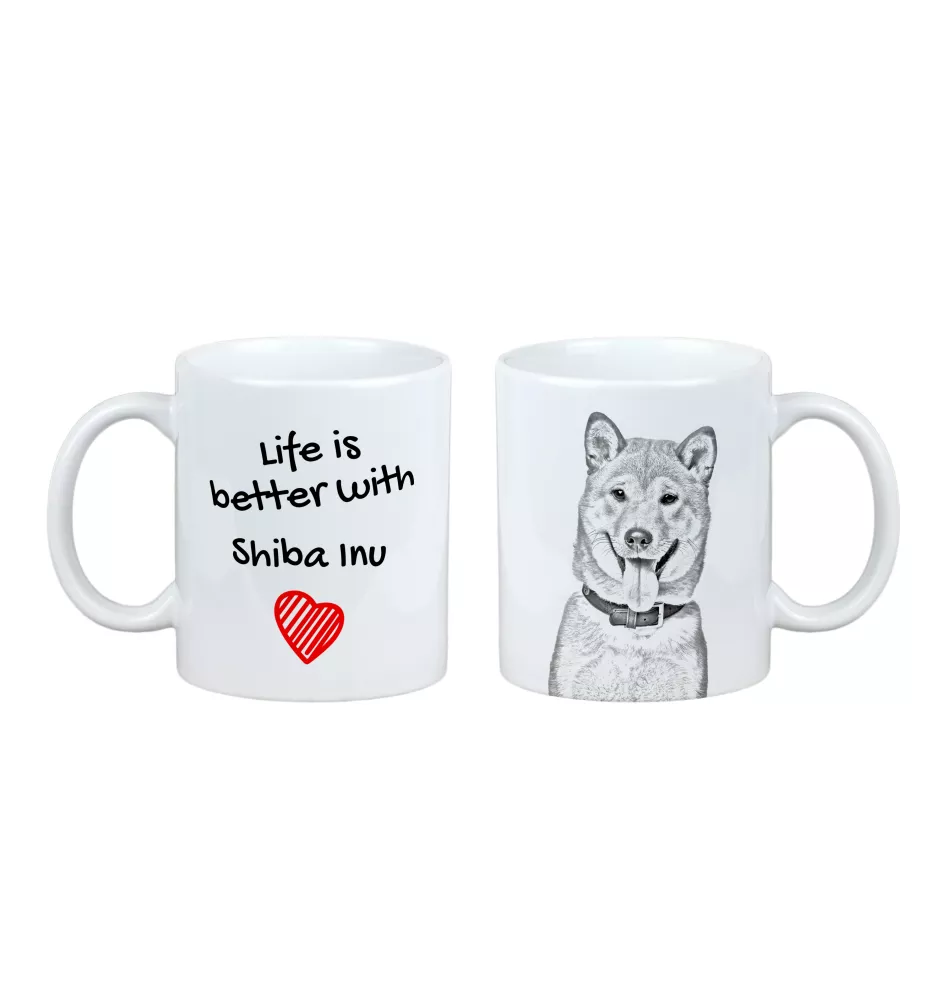 Shiba Inu - tasse avec chien, tasse avec photo, cadeau personnalisé de la marque Art-Dog
