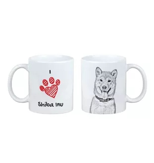 Shiba Inu - Tasse mit Hund, entzückende Tasse mit Grafik, Geschenk mit Ihrem Foto von der Marke Art-Dog