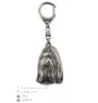 Shih Tzu, Chrysanthemum Dog - Silver-plated key ring with dog, handbag decoration, backpack pendant by Art-Dog brand