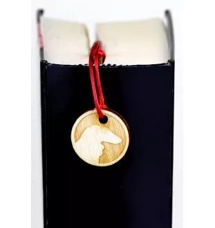 Silken Windhound - Lesezeichen mit Hund, personalisiertes Lesezeichen, Hundeaccessoire für Leser der Marke Art-Dog