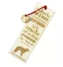 Silken Windhound - dog bookmark, personalized bookmark, gift for bookworm from Art-Dog brand