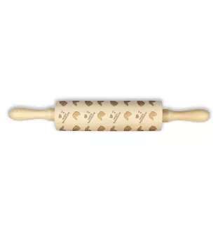 Silken Windhound, Lévrier de soie - rouleau à motifs de chien, rouleau à pâtisserie et céramique, cadeau pour le pâtissier de la marque Art-Dog