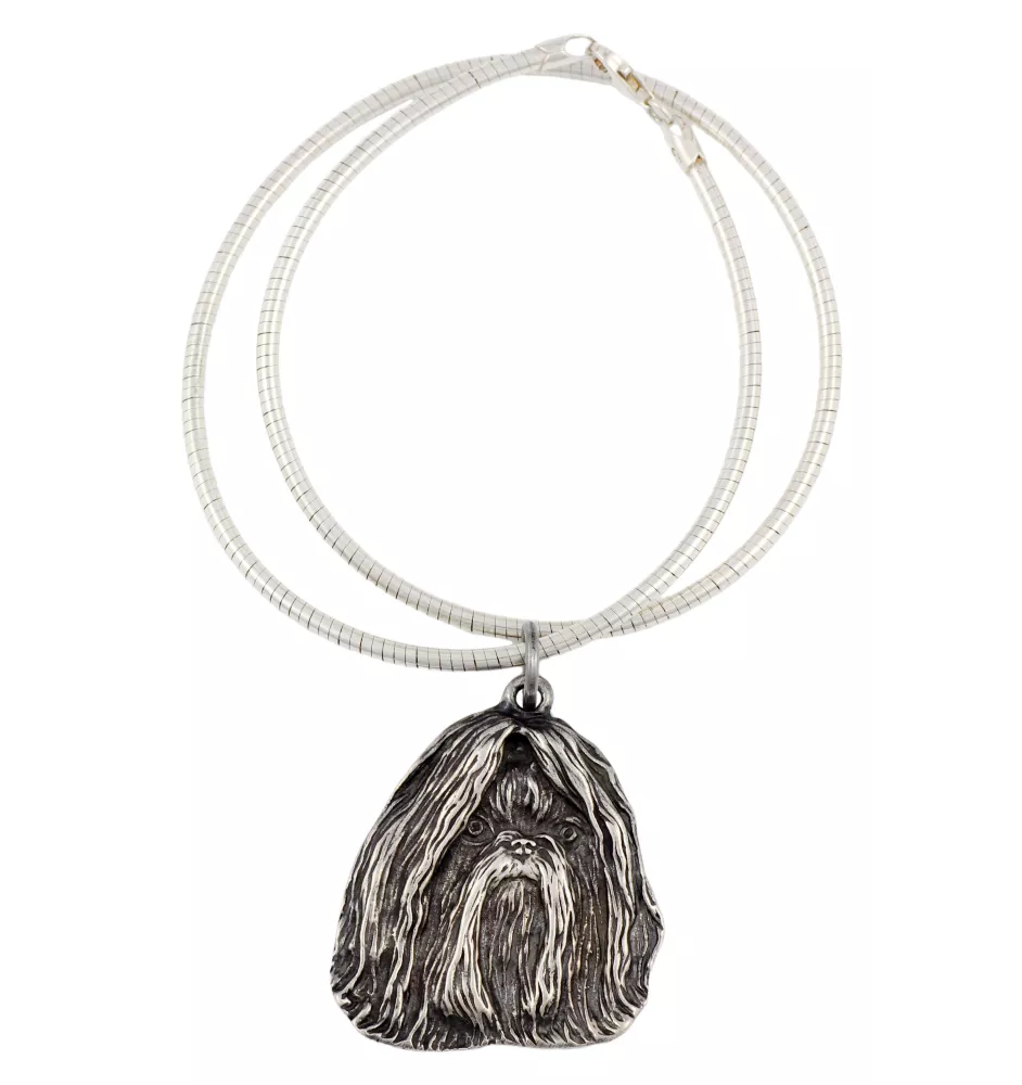 Shih Tzu I - Collier pour chien, bijoux uniques pour les fans de chiens, pendentif vipère unique de la marque Art-Dog
