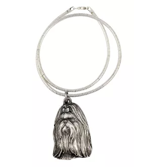 Shih Tzu, Chrysanthemum Dog - Dog necklace, unique jewellery for the dog fan, unique adder pendant by Art-Dog brand