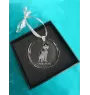 Husky de Sibérie, Husky sibérien - boule de Noël en cristal avec une photo, photo de chien dans le cristal, décoration personnalisée pour sapin de Noël de la marque Art-Dog