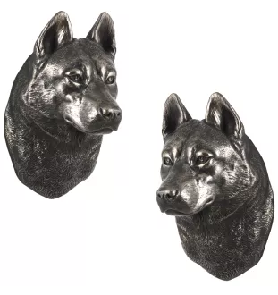 Siberian Husky - Hundestatue, hängende Büste, einzigartige Dekoration für Hundeliebhaber der Marke Art-Dog