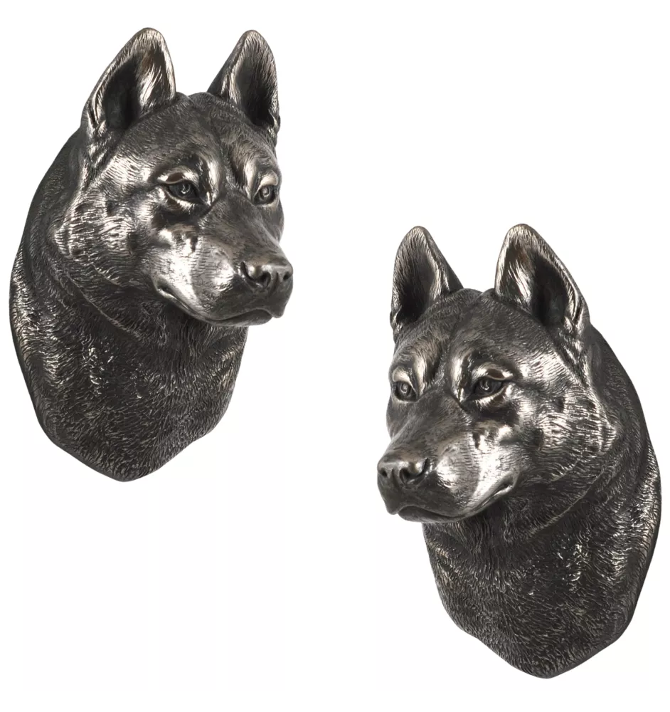 Siberian Husky - Hundestatue, hängende Büste, einzigartige Dekoration für Hundeliebhaber der Marke Art-Dog