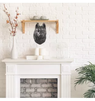 Siberian Husky - Hundestatue, hängende Büste, einzigartige Dekoration für Hundeliebhaber der Marke Art-Dog