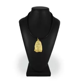 Shih Tzu, Chrysanthemum Dog - Dog necklace, gold-plated pendant for dog fan, unique jewellery by Art-Dog brand