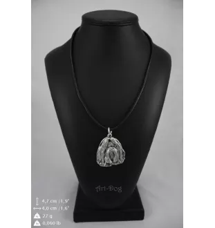 Shih Tzu, Chrysanthemum Dog I - Dog necklace in gift box, silver-plated locket for dog fan, striking pendant by Art-Dog brand