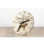 Husky de Sibérie, Husky sibérien - horloge avec chien, horloge en bois avec gravure, horloge personnalisée par Art-Dog