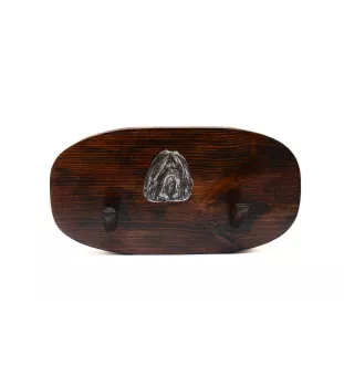 Shih Tzu, Chrysanthemum Dog - accessory rack, dog medal rack, key hooks by Art-Dog