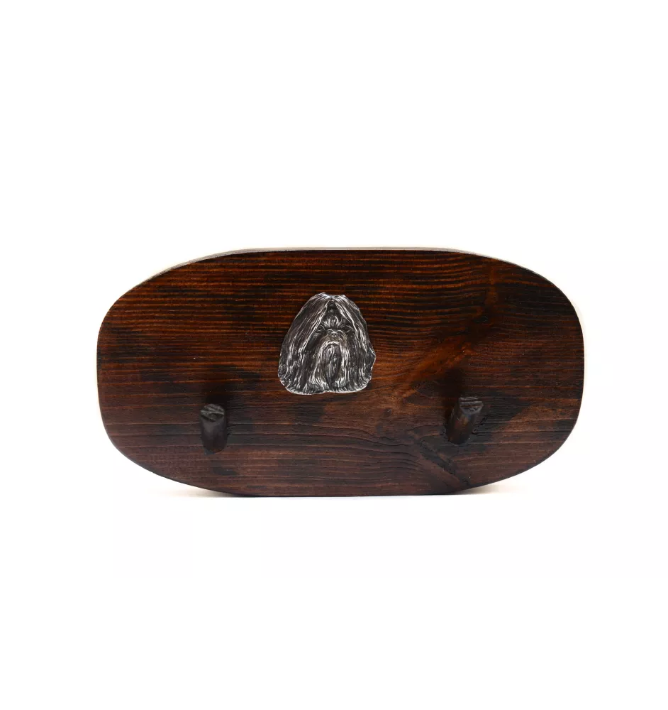 Shih Tzu - Zubehörständer, Hundemarkenständer, Schlüsselhaken von Art-Dog