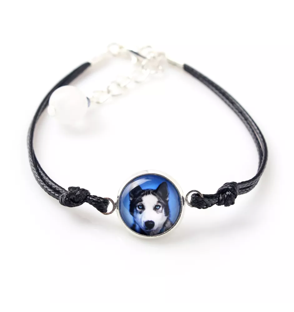 Siberian Husky - Armband mit Ihrem Foto handgefertigt, einzigartiger Schmuck der Marke Art-Dog