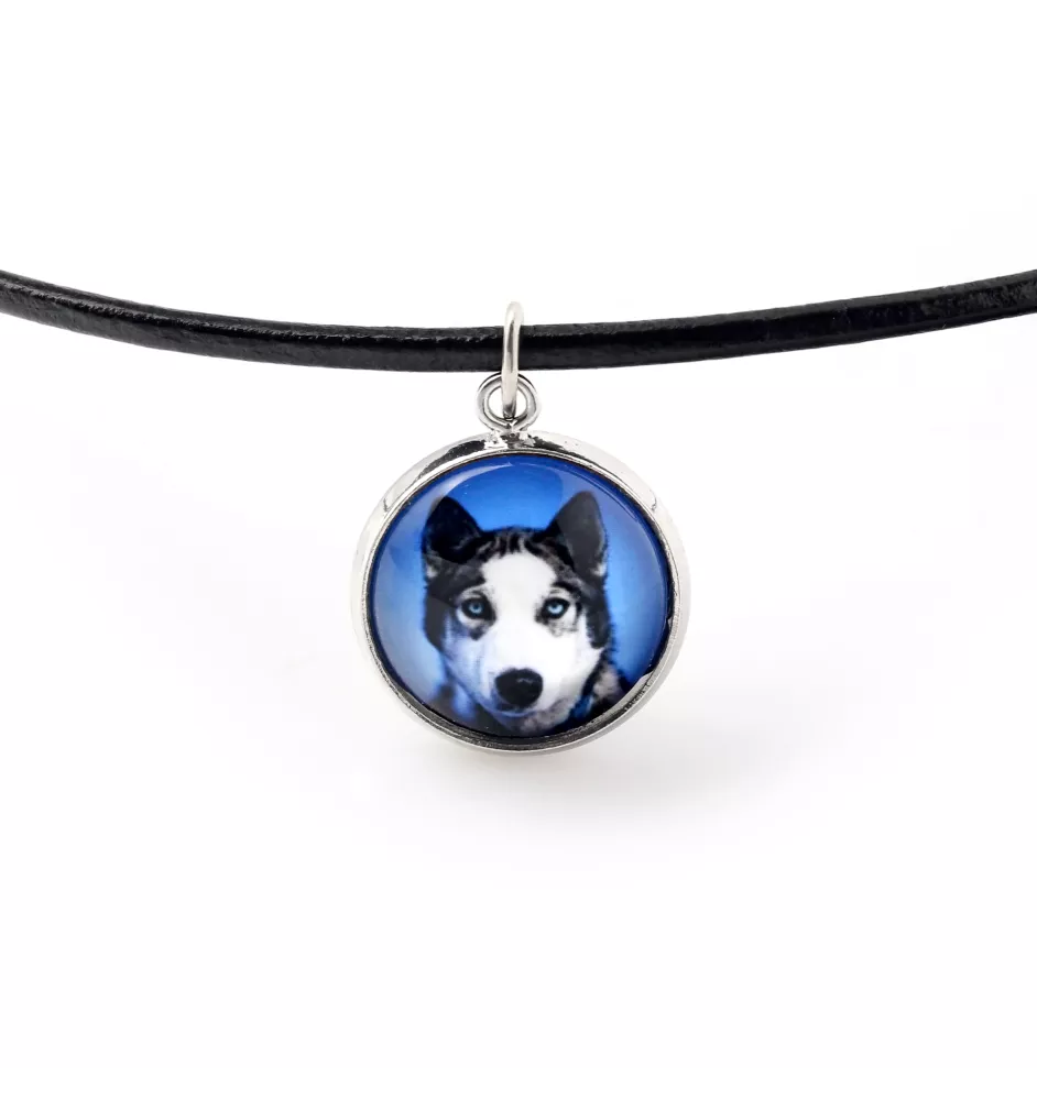 Husky syberyjski zawieszka ze zdjęciem Art-Dog