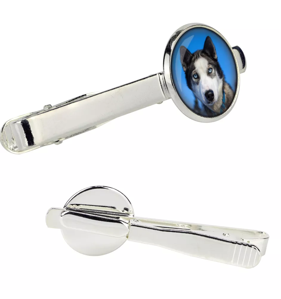 Siberian Husky - Krawattennadel in der Box, stilvolle Krawatte, personalisierter Schmuck der Marke Art-Dog