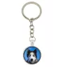 Siberian Husky, Chukcha - keychain in a box, own photo, keychain pendant from Art-Dog brand