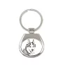 Siberian Husky, Chukcha - keychain with a dog, keychain with a print, personalized pendant from the Art-Dog brand