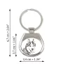 Husky de Sibérie, Husky sibérien - porte-clés avec chien, porte-clés imprimé, breloque personnalisée de la marque Art-Dog