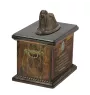 Shih Tzu - Eine Urne für die Asche eines Hundes, eine Urne mit einer Statue, eine personalisierte Hundeurne von der Marke Art-Dog.