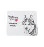 Husky de Sibérie, Husky sibérien - tapis de souris personnalisé avec impression, tapis de souris personnalisé avec chien, accessoire unique pour employé de bureau de la marque Art-Dog
