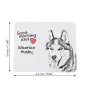 Siberian Husky - Mauspad mit Druck, personalisiertes Mauspad mit Hund, einzigartiges Gadget für Büroangestellte von Art-Dog.