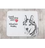 Siberian Husky, Chukcha - mouse pad with print, personalized dog-themed mouse pad, unique gadget for an office worker by Art-Dog brand
