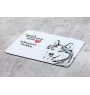 Siberian Husky, Chukcha - mouse pad with print, personalized dog-themed mouse pad, unique gadget for an office worker by Art-Dog brand