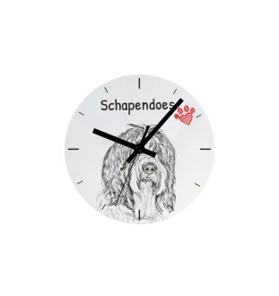 Siberian Husky - Wanduhr mit Hund, Regal Uhr mit Druck, personalisierte Hausdekoration von Art-Dog.