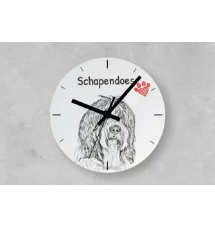 Siberian Husky - Wanduhr mit Hund, Regal Uhr mit Druck, personalisierte Hausdekoration von Art-Dog.