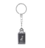 Siberian Husky, Chukcha - Crystal key ring with dog photo, illuminated key ring, unique gift by Art-Dog brand