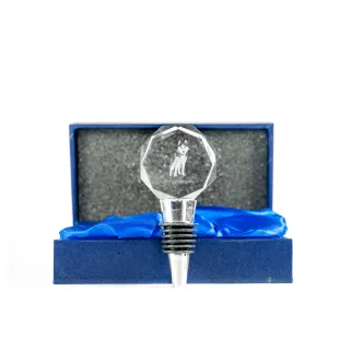 Siberian Husky - Flaschenverschluss, Weinverschluss aus Kristall mit Foto, personalisiertes Geschenk für Barkeeper der Marke Art-Dog