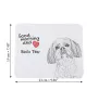Shih Tzu, Chrysanthemum Dog - mouse pad with print, personalized dog-themed mouse pad, unique gadget for an office worker by Art-Dog brand