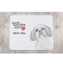 Shih Tzu - tapis de souris personnalisé avec impression, tapis de souris personnalisé avec chien, accessoire unique pour employé de bureau de la marque Art-Dog